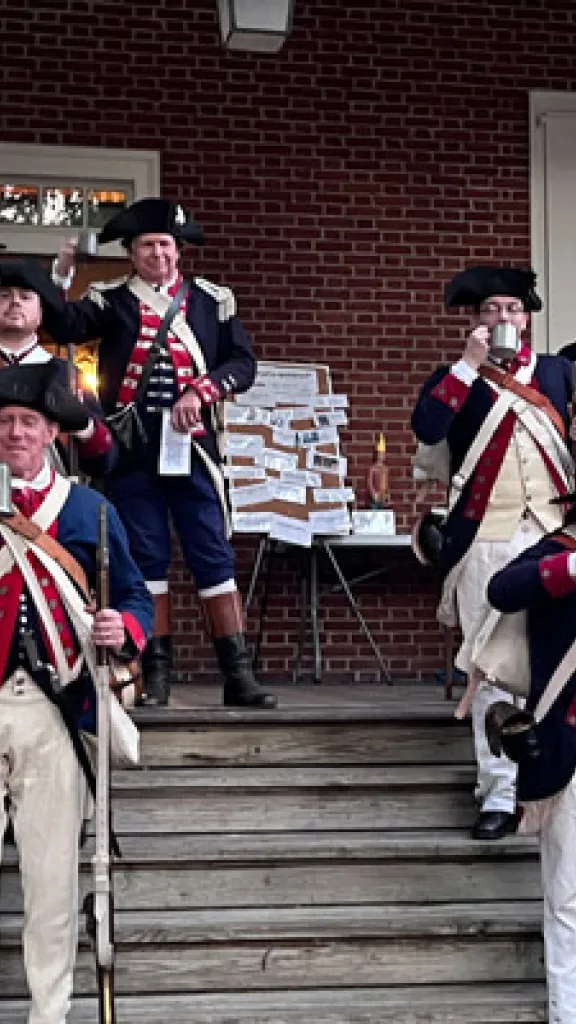 Washington Farewell historical figures