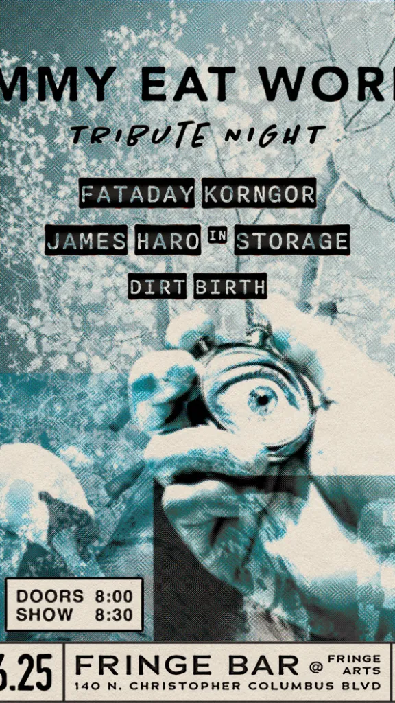 Poster for Jimmy Eat World Tribute Night