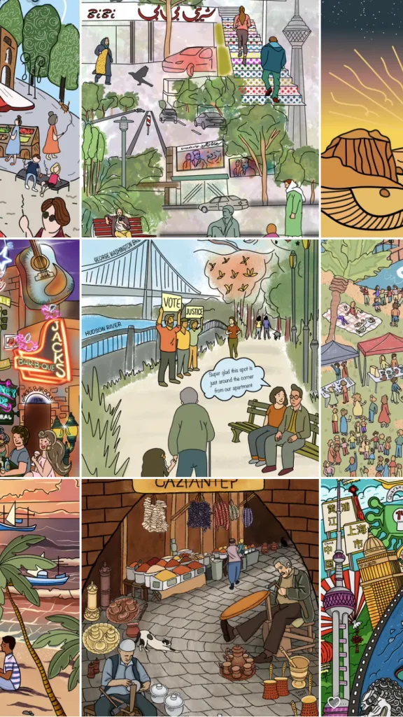 Images from the Global Placemaking Mosaic Project