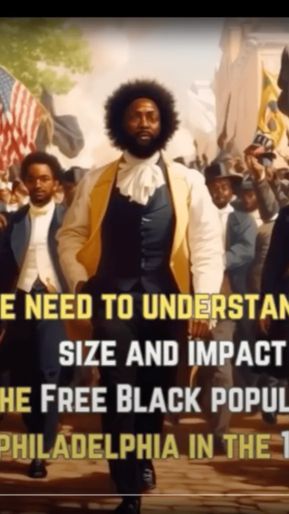 AI image of Black people in 1838