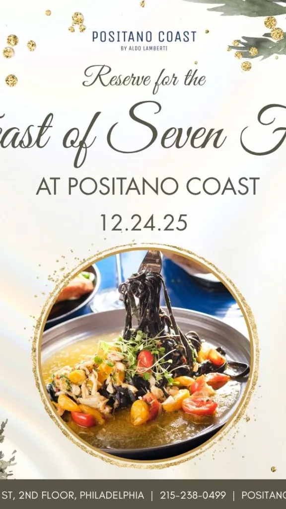 Feast of Seven Fishes at Positano Coast 