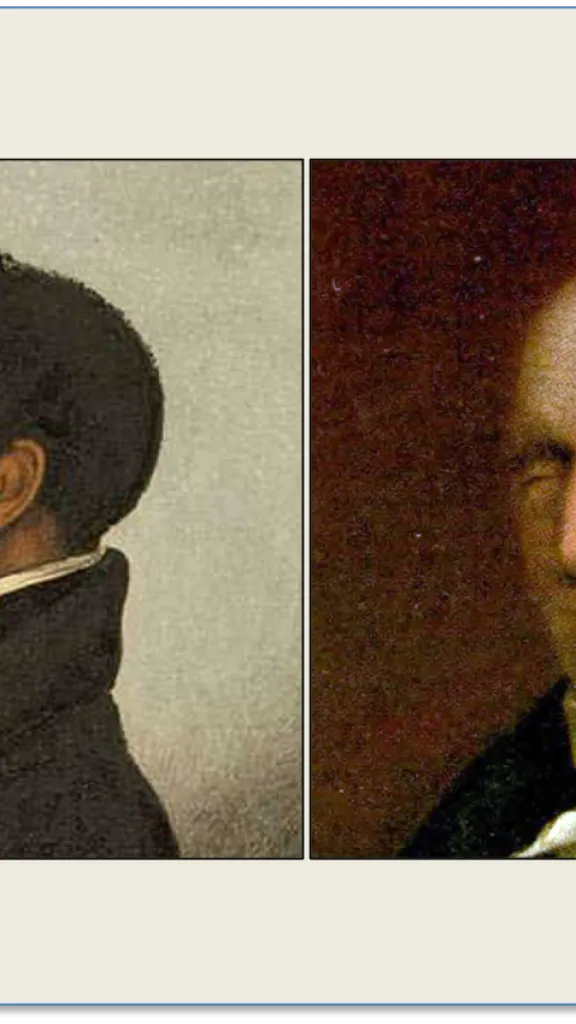 portraits of James Forten and Stephen Girard