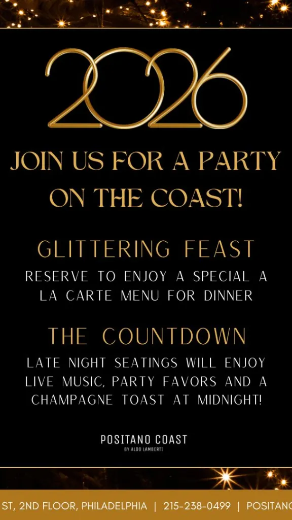 Ring in the New Year at Positano Coast! 