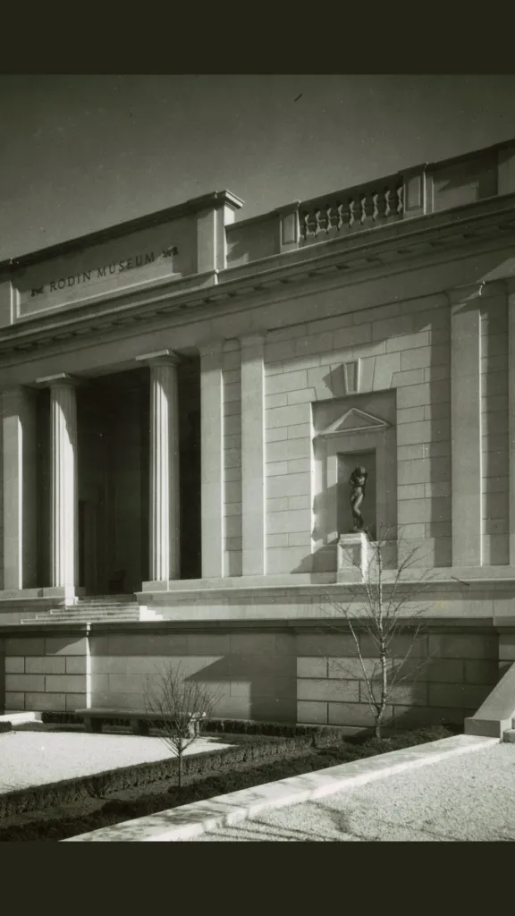  An image of the Rodin Museum, Cret Collection, The Athenæum of Philadelphia