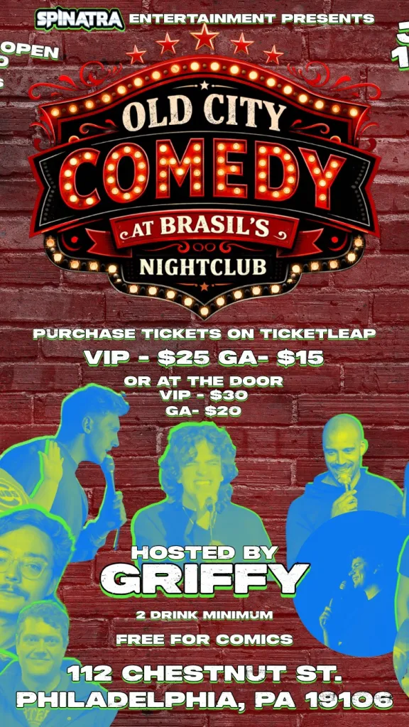 Comedy show: comedian lineup