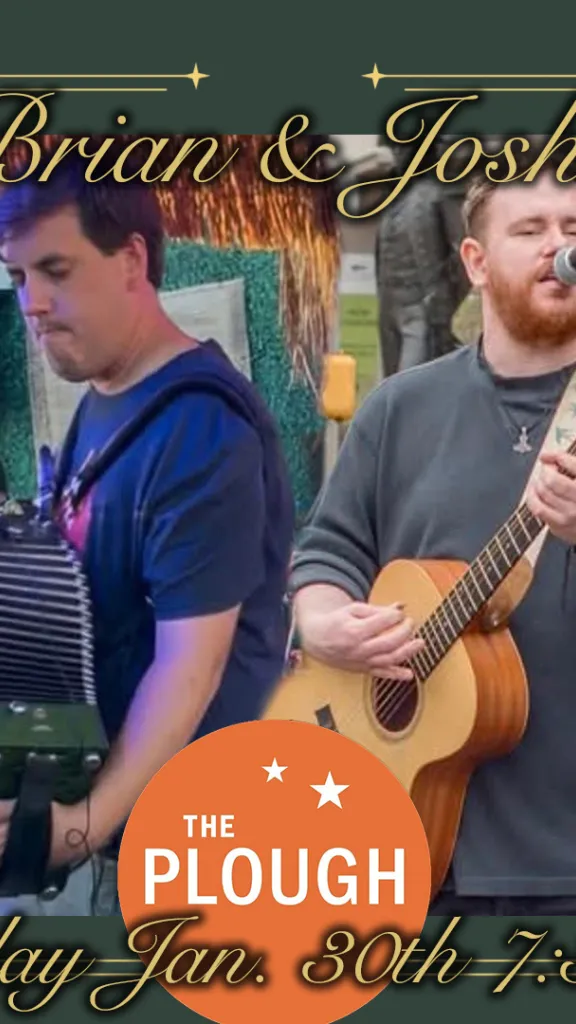 Live music featuring Brian & Josh at Old City's hottest bar & restaurant, Plough & The Stars!
