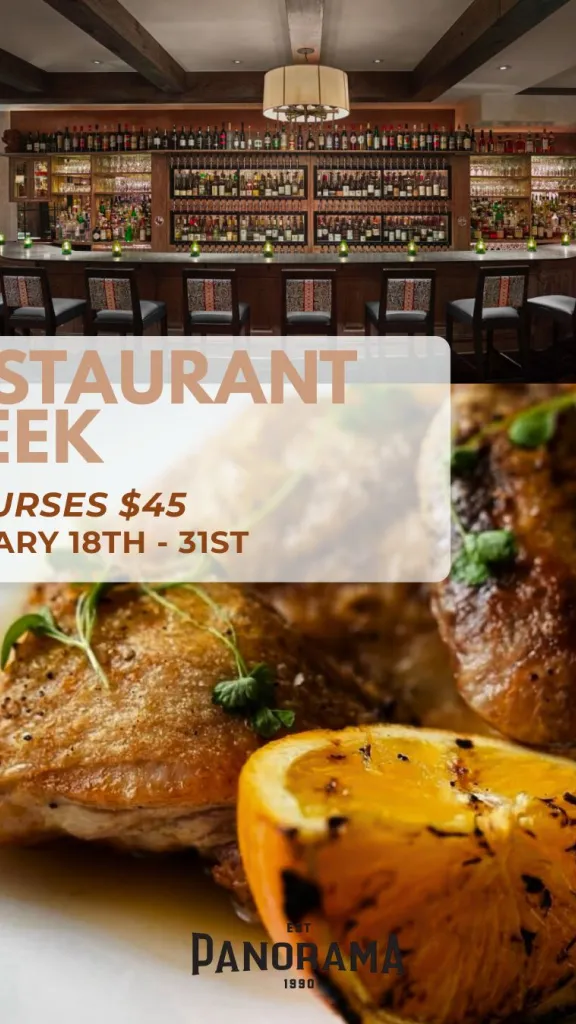 Restaurant Week at Panorama 