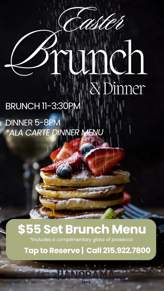 Easter Brunch & Dinner Panorama