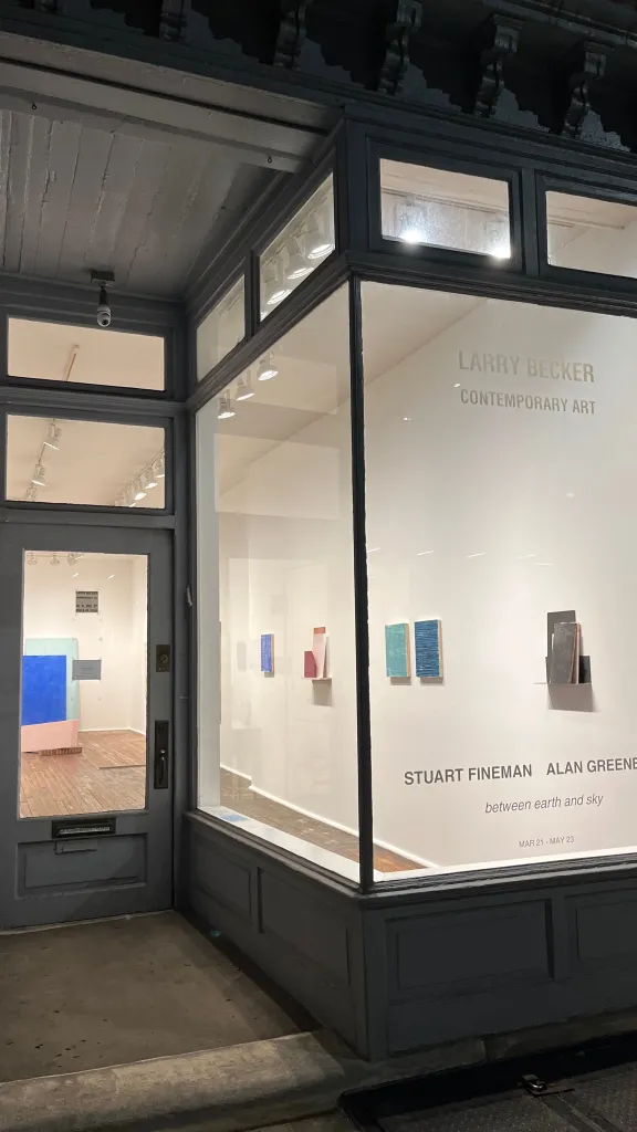 STUART FINEMAN  ALAN GREENBERG  between earth and sky  New paintings and sculpture