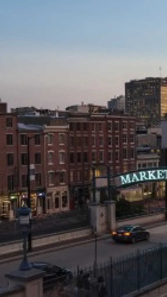 Market Street Overhead Shot