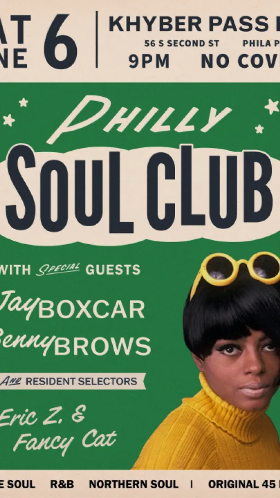 Philly's premier 60's soul dance party!
