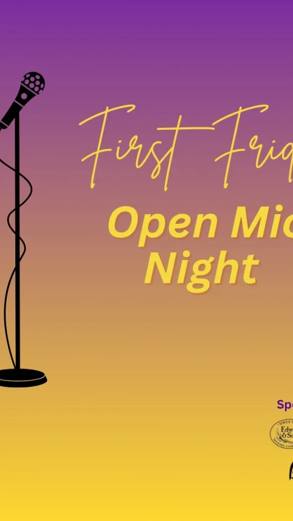 First Friday Open Mic Night