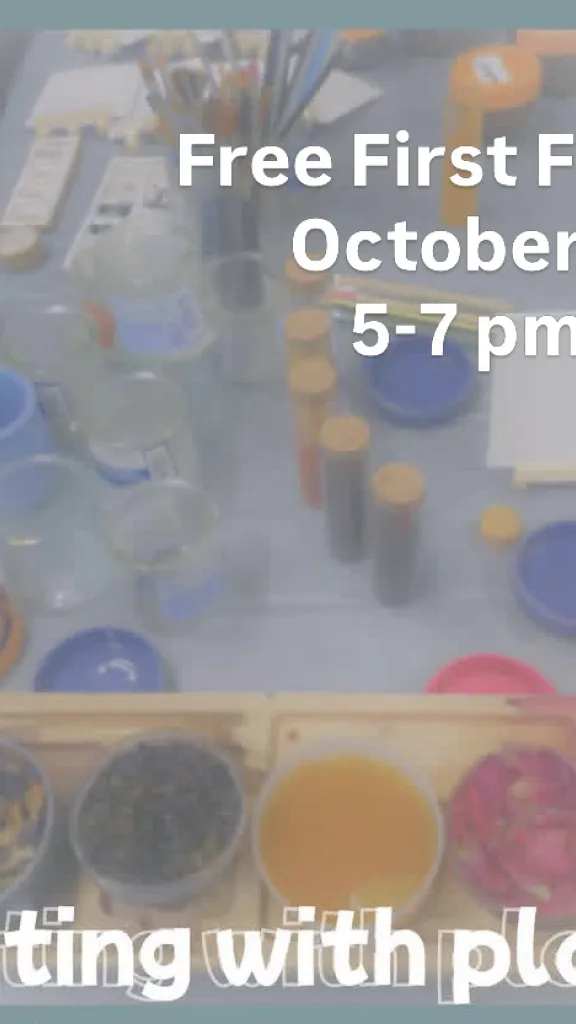 Plant based pigments and painting tools 