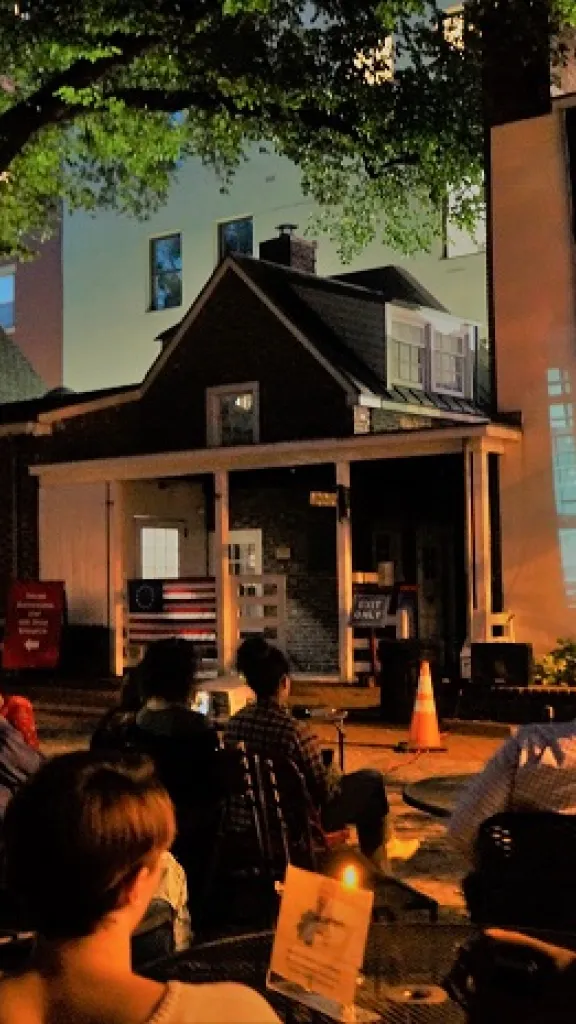Join us for a scare under the stars on First Friday!