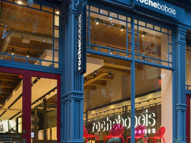 Exterior of Roche Bobois