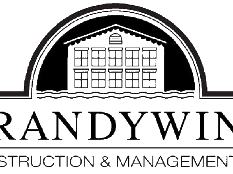 Logo with Brandywine Construction & Management, Inc. in black text and a graphic of a building above the text