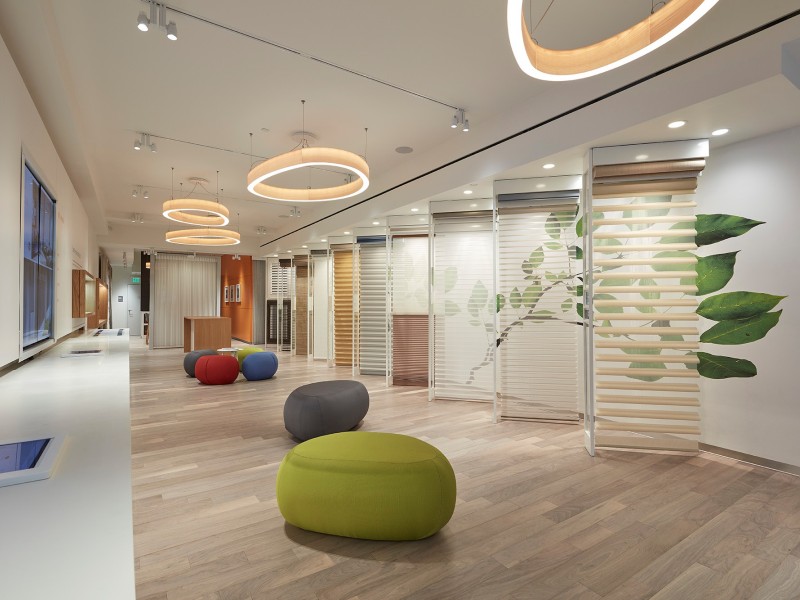 Allure Window Treatment showroom