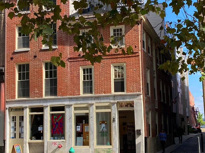 Exterior of American Vegan Center 