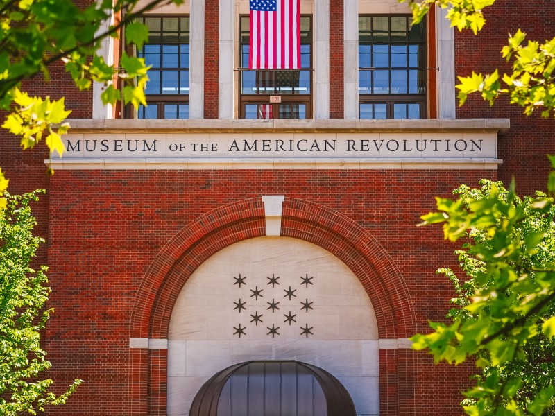 Exterior of Museum of the American Revolution