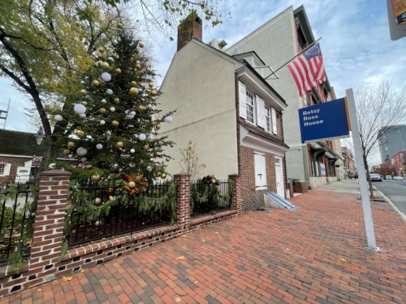 Tree at Betsy Ross House