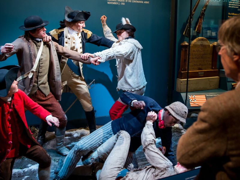 Exhibit at the Museum of the American Revolution