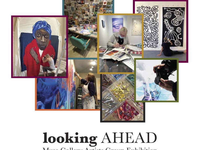 Various works of art by Muse Gallery artists