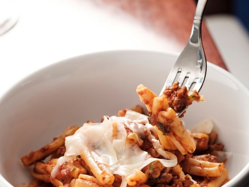 Pasta in a bowl