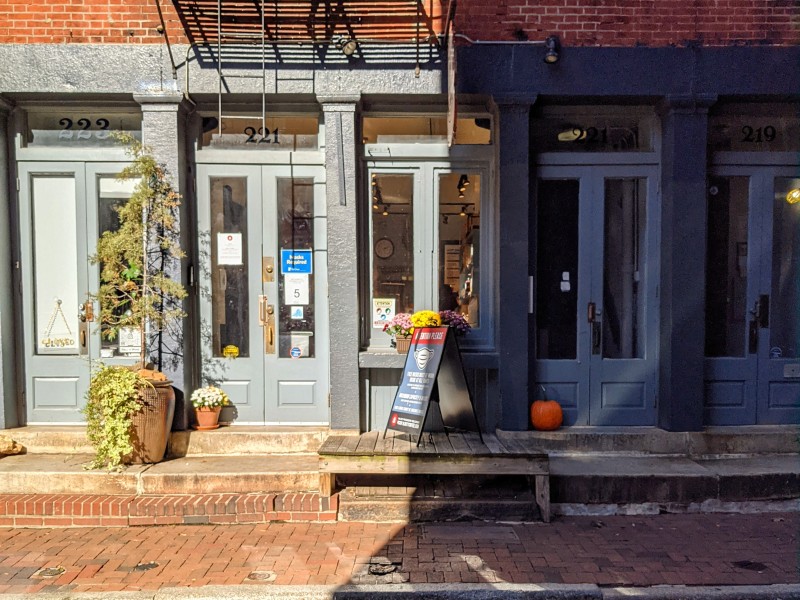 Exterior of Old City Coffee