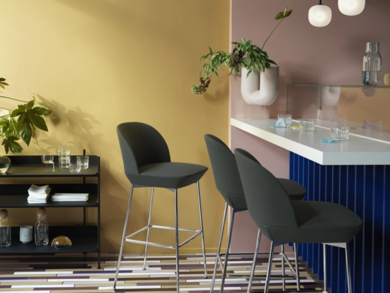 Furniture on display