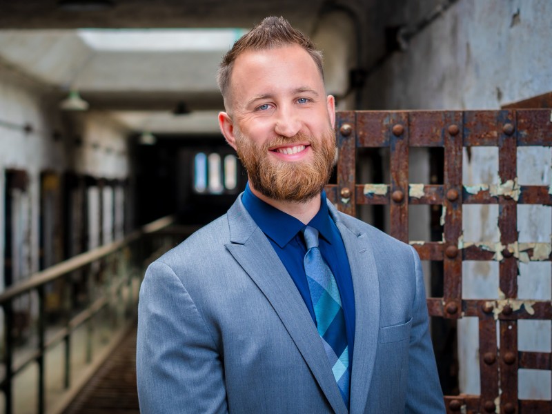 Photo of Matt Murphy at Eastern State Penitentiary