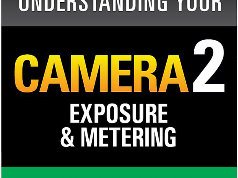 Graphic that reads "Understanding Your Camera II: Exposure and Metering" in text