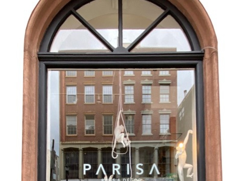 Front window at Parisa