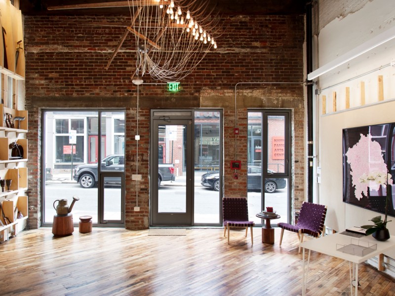 Interior of GALLERY Land Collective