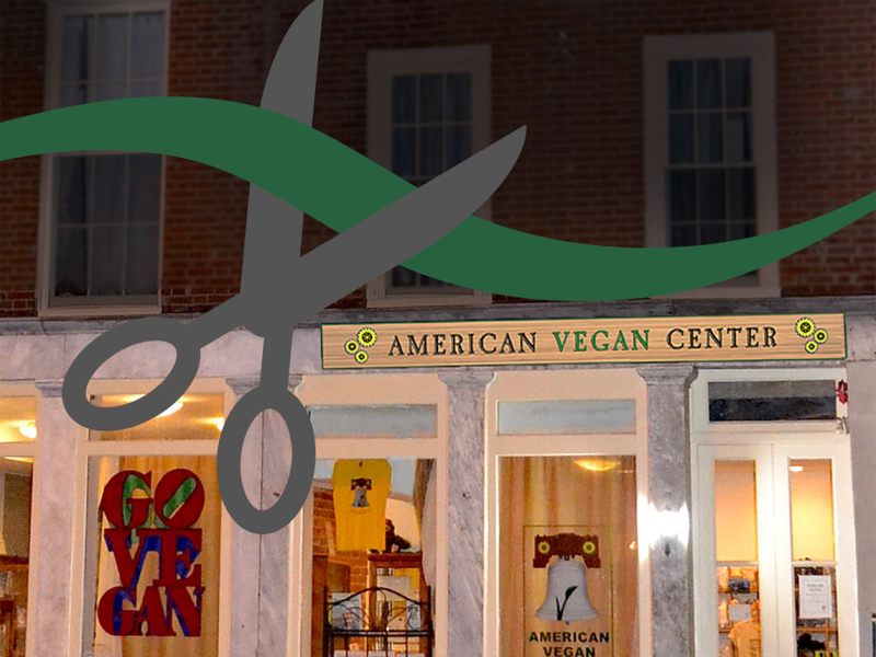 Exterior of American Vegan Center in Old City