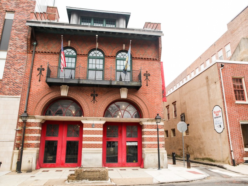Exterior of Fireman's Hall Museum