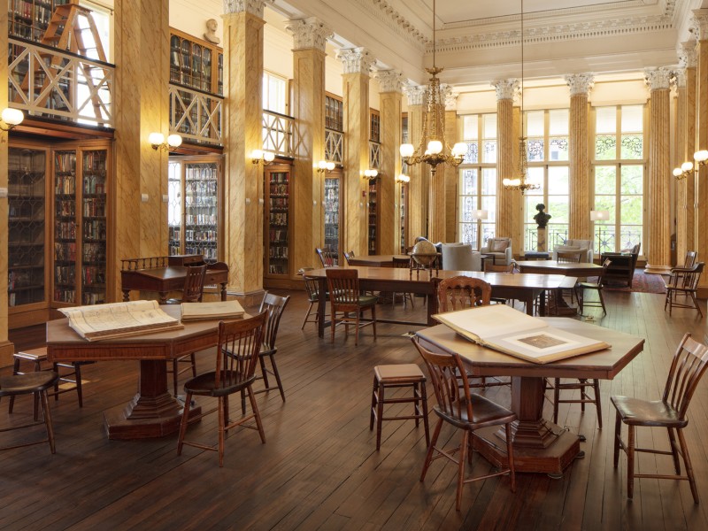 Reading Room at the Athenaeum of Philadelphia