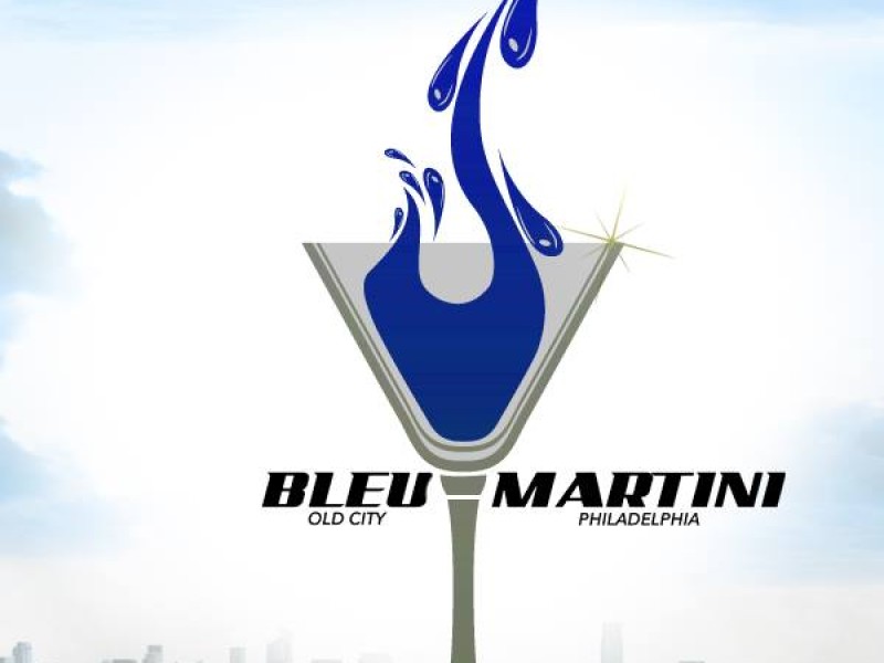 bleu martini logo