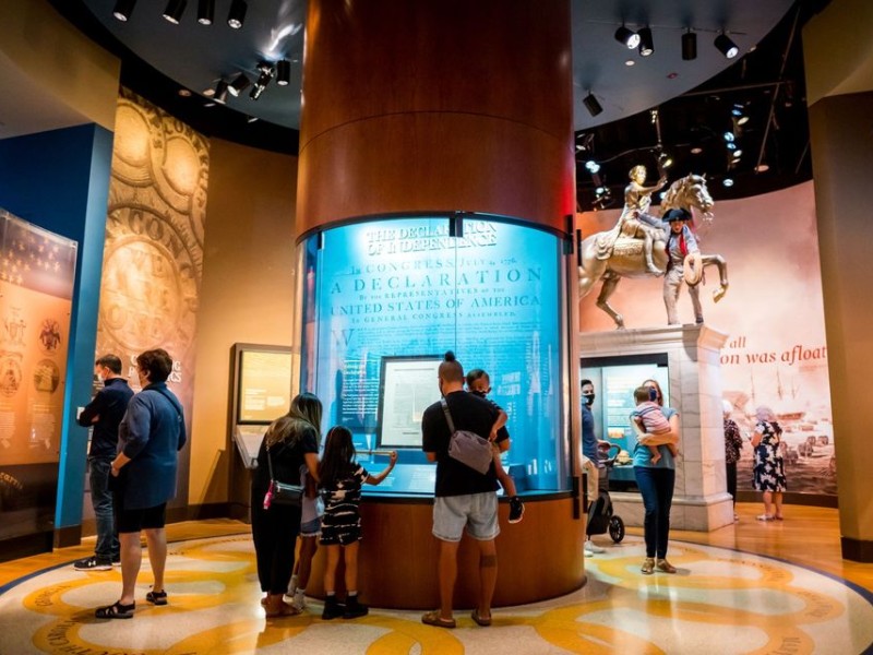 Inside the Museum of American Revolution
