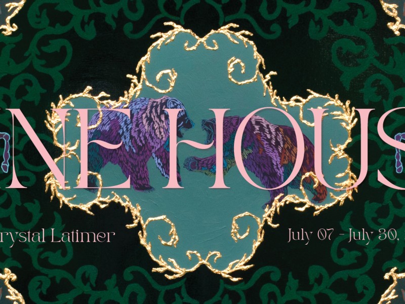 Graphic for First Friday show at Paradigm