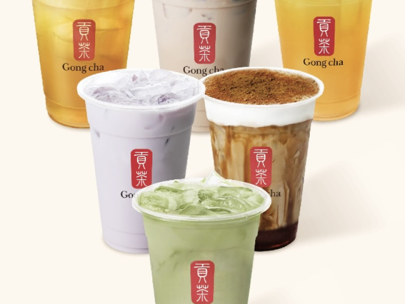 Gong Cha beverages