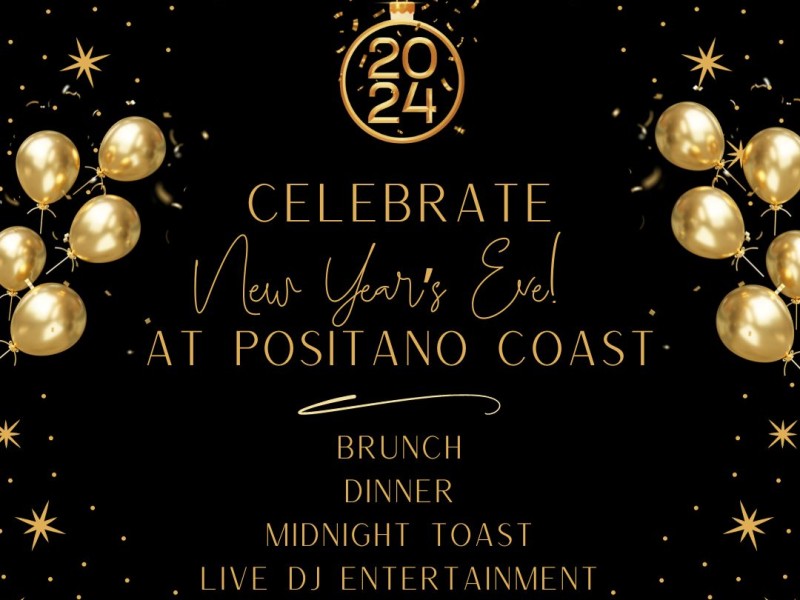 Celebrate New Year's Eve at Positano Coast!