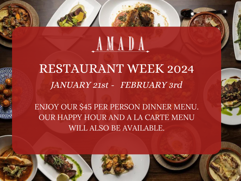 Restaurant Week at Amada