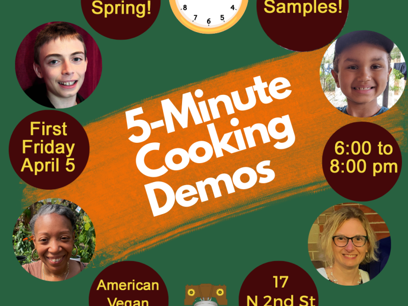 Five-Minute Cooking Demo Party