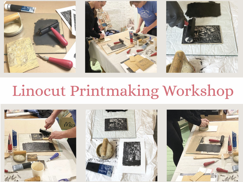 Linocut Printmaking Workshop