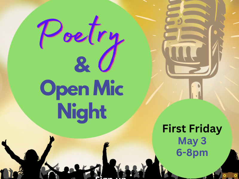 First Friday Open Mic and Poetry Night