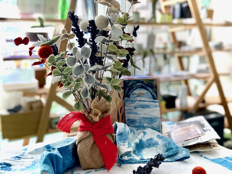 Upcycled Fabric Bouquet Workshop