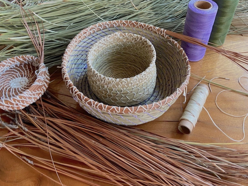 Pine Needle Basketry Workshop