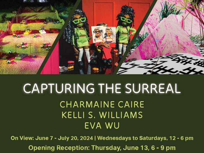 Flyer for the Capturing the Surreal Exhibition