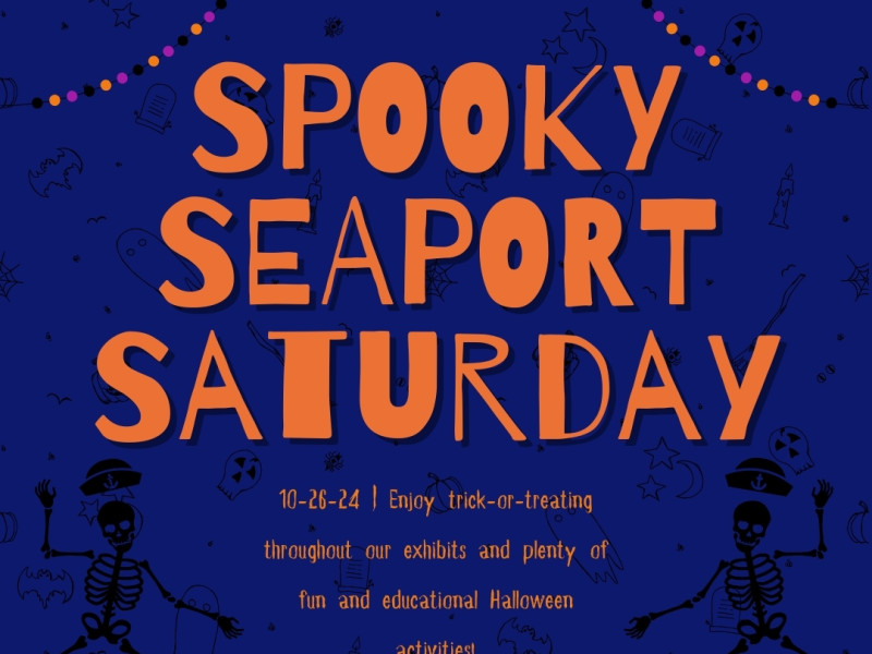 Celebrate Halloween at the Independence Seaport Museum! We are offering activities from 10 AM - 3 PM. 