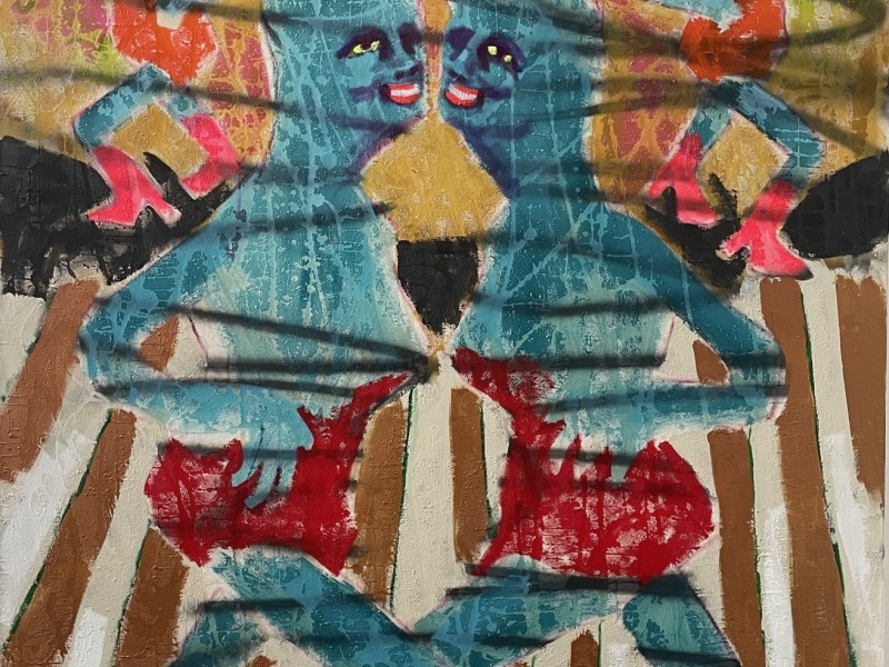 Untitled,  72” x 52” 